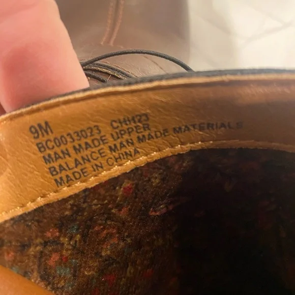 Boc brown buckle clog slide shoes sz 9